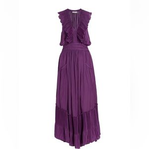 Ramy Brook Camden Ruffled Maxi Dress | Worn once | Size L